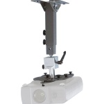 Decken- und Wandhalterung - Abstand zur Wand 35- 45 cm - Universell für alle Beamer, 